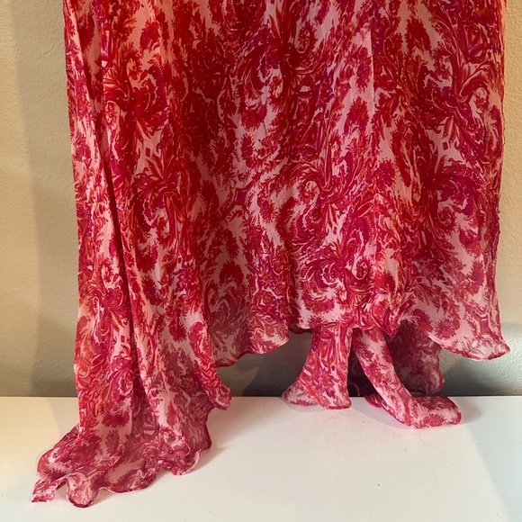 Vintage Vision Apparel Silk Cowl Neck Dress - Picture 9 of 9